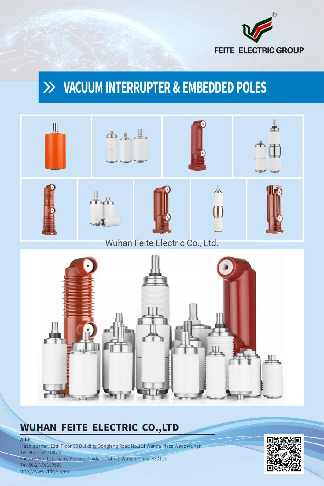 Medium Voltage 12kv, 3150A, 40ka Circuit Breakervacuum Arc Extinguishing Chamber Embedded Poleembedded Poles