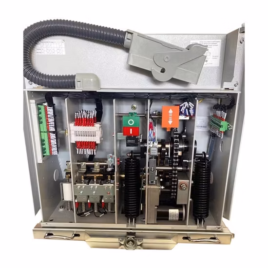 el voltaje medio de 10kv 11kv 12kv milivoltio cambia el disyuntor de vacío extraíble manual Vcb